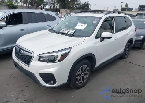 2021 Subaru Forester Premium from USA, damaged, VIN JF2SKAFC9MH431049